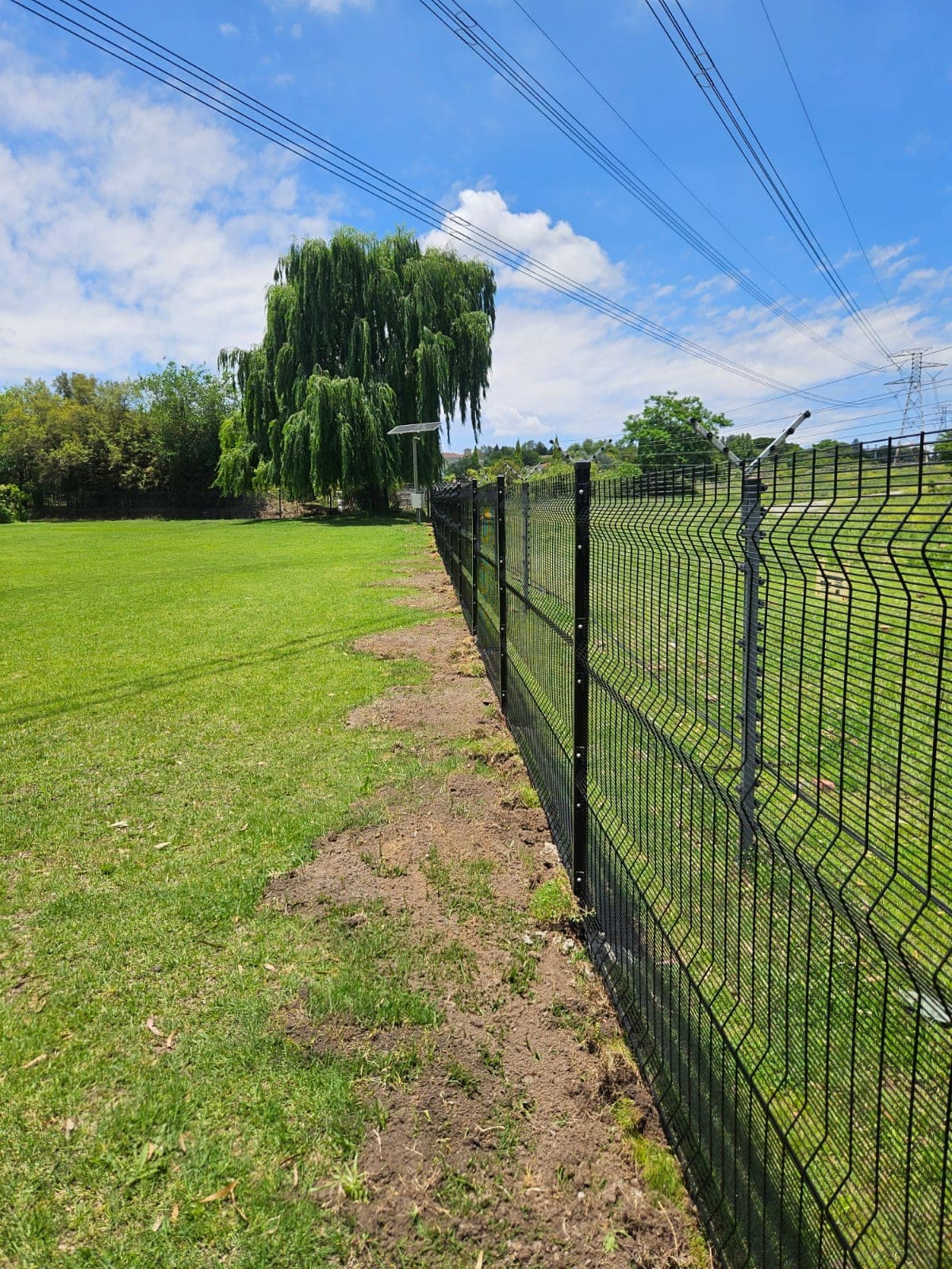 ClearView Anti-Climb Mesh Fencing